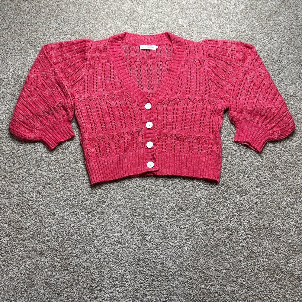 White Closet Button Up Cardigan
